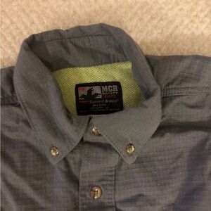 MCR Safety SBS1001 Summit Breeze FR Work Shirt - Gray